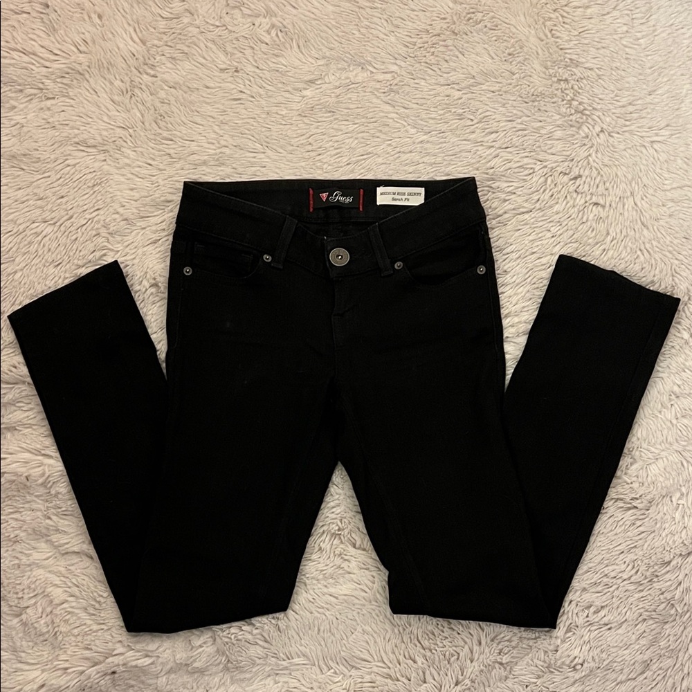 Guess Women's New no tag Black Skinny Jeans size 25
